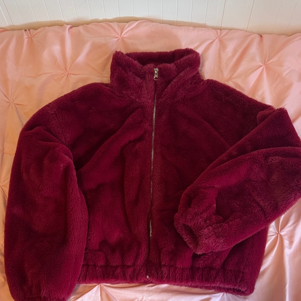 BP Fuzzy Red Jacket